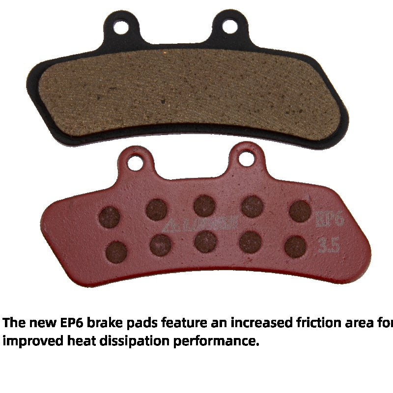 LEWIS EP6+ Axial Cylinder 6 Piston Hydraulic Disc Brake