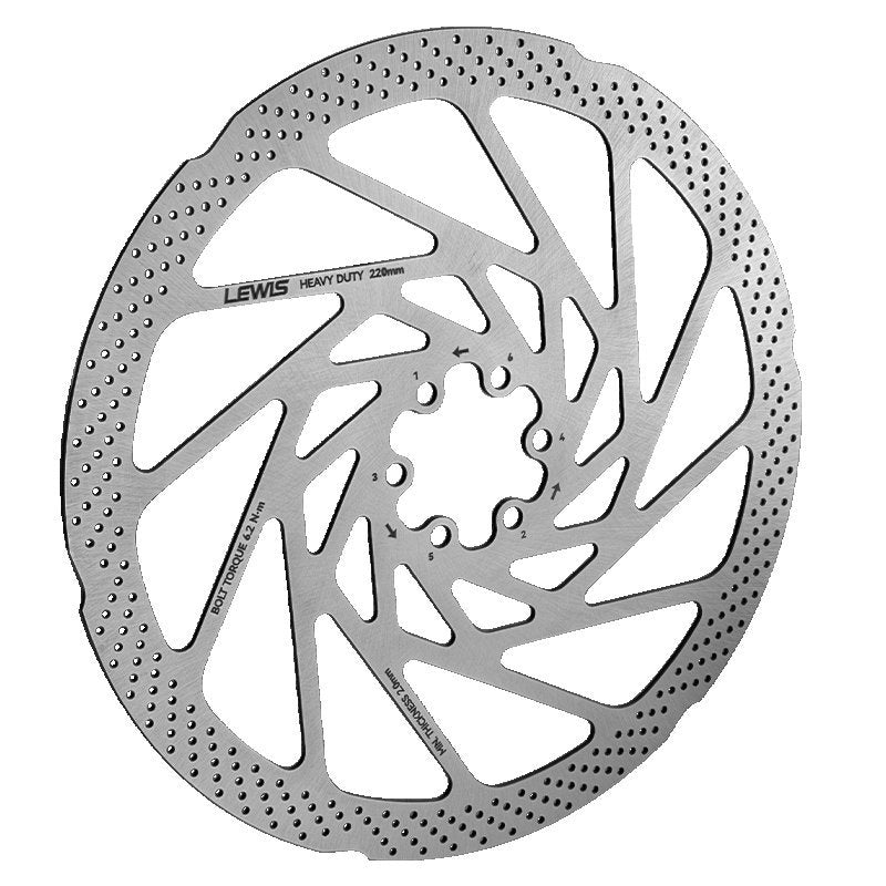 LEWIS 180mm/200mm/220mm, 2.3mm Thick Upgraded Heavy Duty Rotor