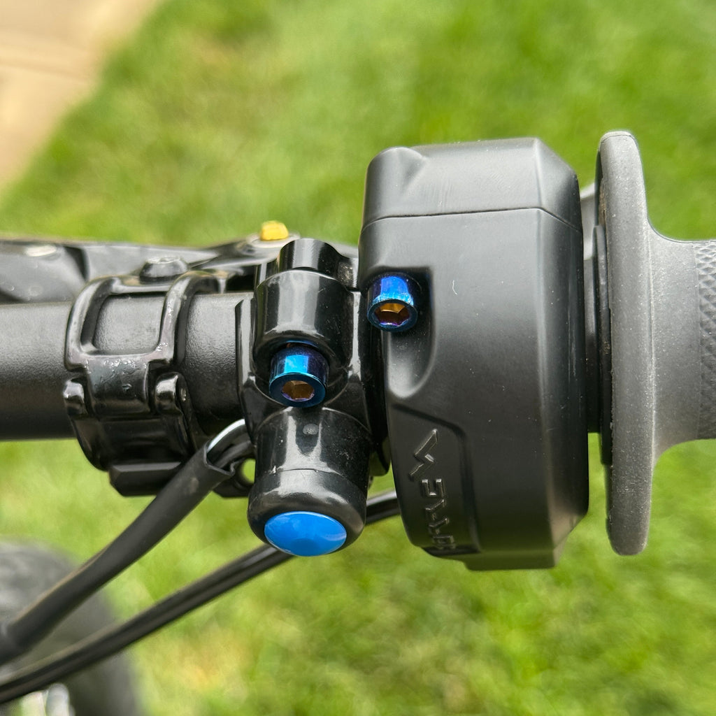 Titanium Surron Throttle Bolts