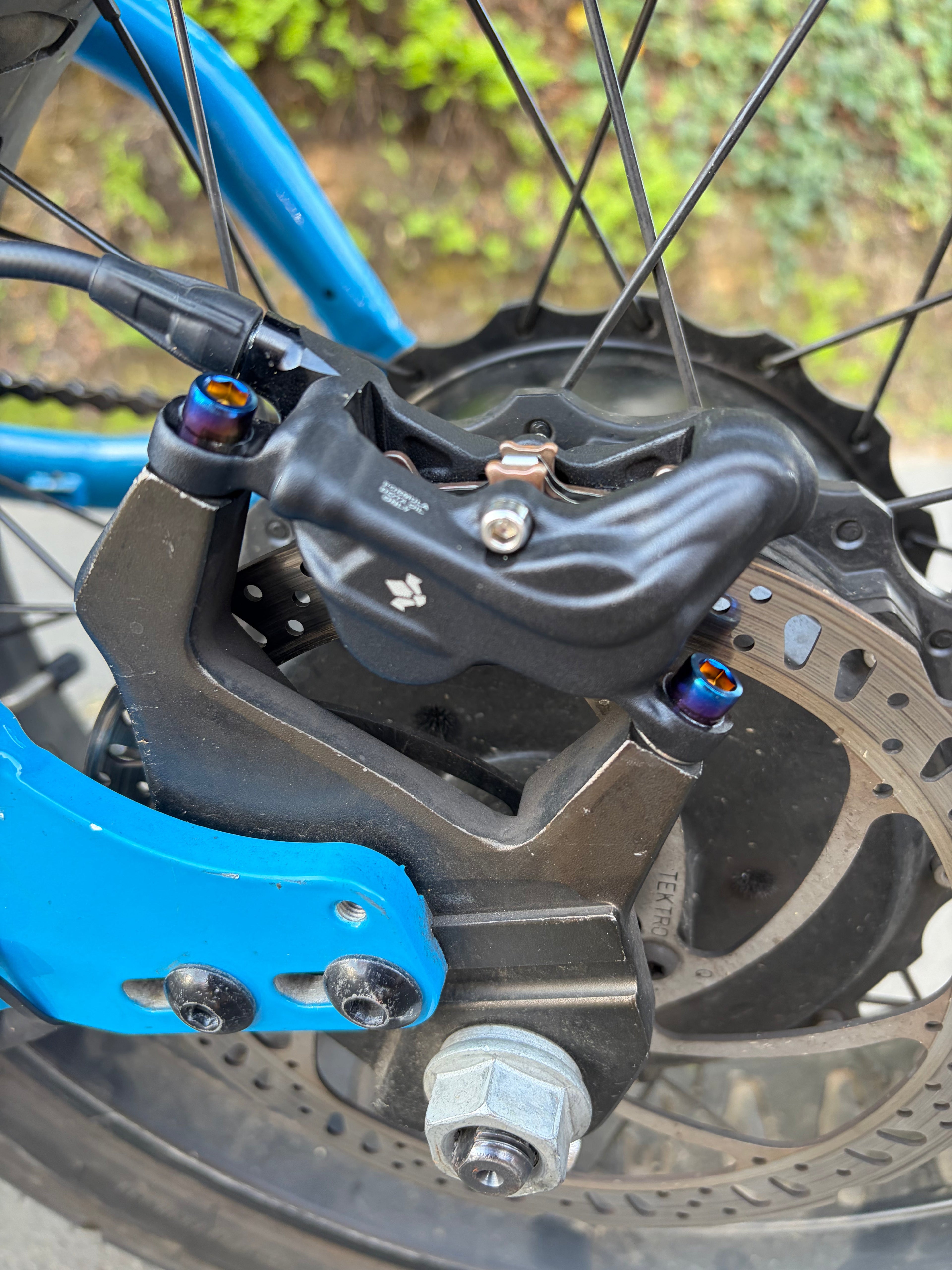 Brake Caliper Mounting Bolts – Fits Sur-Ron Light Bee, Talaria MX3/MX4 & Super73 RX (203mm Stock Rotors)